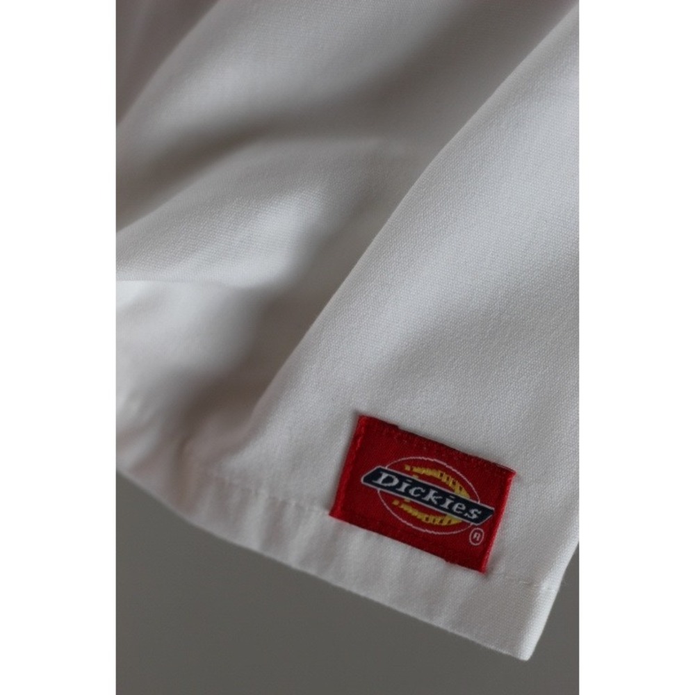 Dickies EDS Signature White V-Neck Scrub Top Medical Workwear Womens Medium NWT - Picture 3 of 5